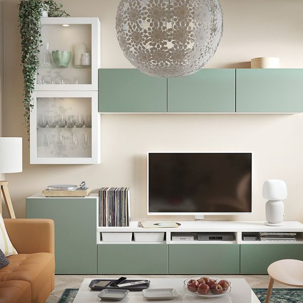 Дверь, серо-зеленый 60x64 см IKEA NOTVIKEN НОТВИКЕН 404.443.78 - схема-чертеж с размерами