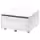 SLÄKT Ящик д/хранения на колесиках - белый 62x62x35 см