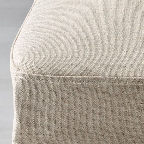 Чехол для барного табурет со спинкой, Линнерид неокрашенный IKEA HENRIKSDAL ХЕНРИКСДАЛЬ 803.604.99 - схема-чертеж с размерами