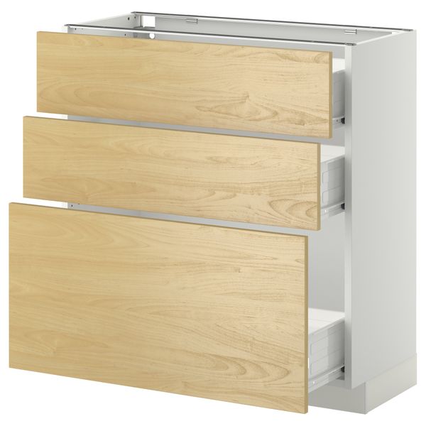 IKEA, вид спереди - схема-чертеж с размерами