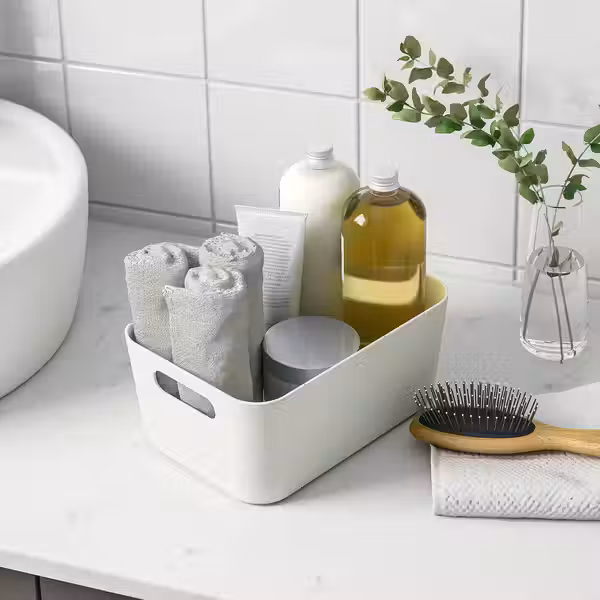 UPPDATERA Контейнер - белый 24x17 см - фото 2