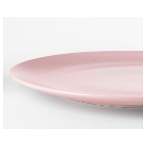 Тарелка ДИНЕРА, светло-розовый (26 см) - схема-чертеж с размерами