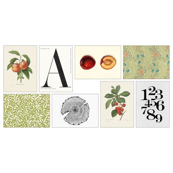 Открытка, 13x18 см, Отголоски природы IKEA VÄXBO ВЭКСБУ 705.610.02 - фото 2