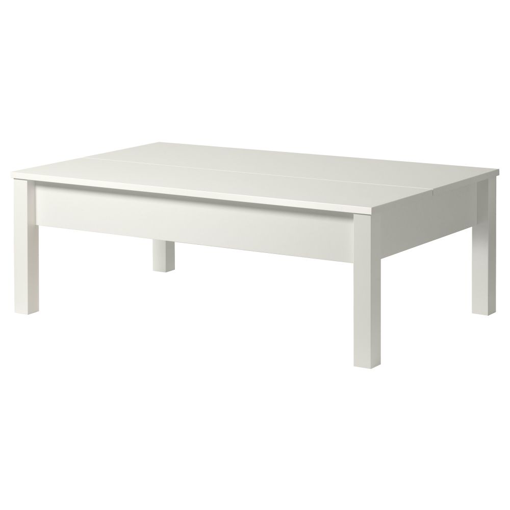 Журнальный стол, 115x70 см, белый IKEA TRULSTORP 204.002.76 - фото 1