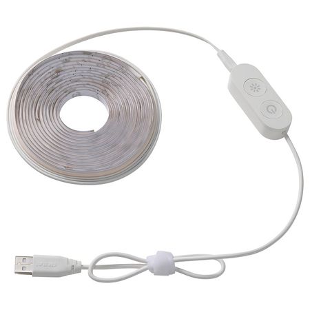 KABBLEKA Светодиодная подсветка с USB-портом - регулируемая яркость 3 м