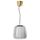 Подвесной светильник, серый IKEA EVEDAL ЭВЕДАЛЬ 603.642.24