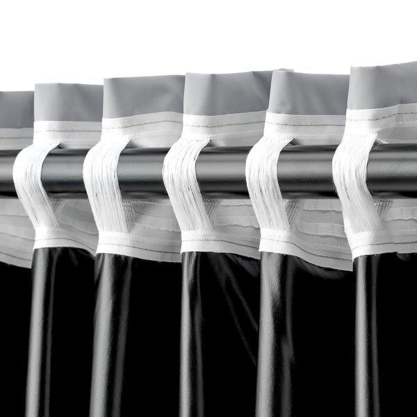 Блокирующая свет гардина, 1 шт., светло-серый 210x300 см IKEA BENGTA БЕНГТА 005.130.00 - фото 5