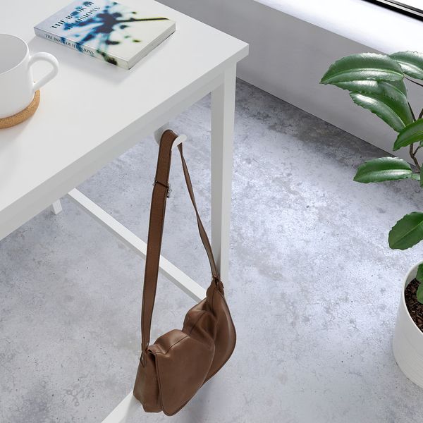 TROTTEN Подстолье для столешницы - белый 80x80x100 см - схема-чертеж с размерами