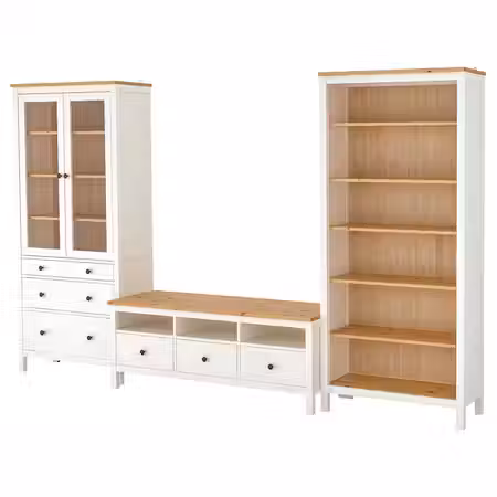 HEMNES Шкаф для ТВ, комбинация