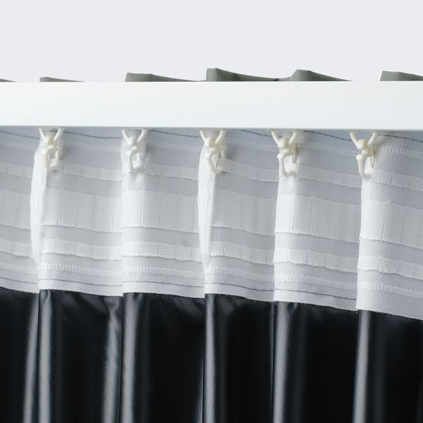 Блокирующая свет гардина, 1 шт., светло-зеленый, 210x300 см IKEA BENGTA БЕНГТА 205.129.95 - фото 4