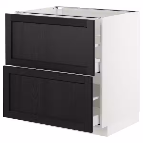 METOD / MAXIMERA Напольный шкаф 2фасада/2выс ящика - фото 1