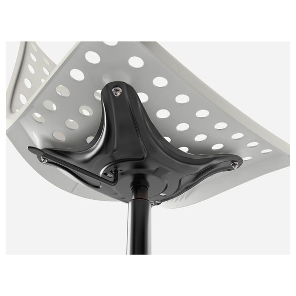 Рабочий стул СКОЛБЕРГ / СПОРРЕН, белый, черный - фото 6