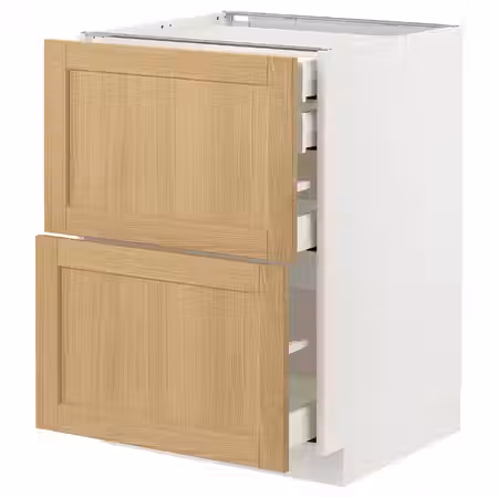 METOD / MAXIMERA Напольн шк 2фасада/2низ/1срд/1вс ящ