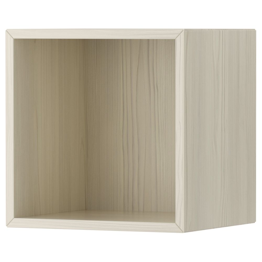 Навесной шкафчик ВЭЛЬЕ, лиственница белый (35x35 см) - фото 1