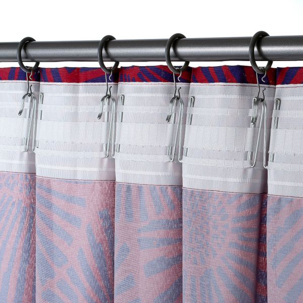 Гардины, 2 шт., красный 145x300 см IKEA STJÄRNTULPAN СТЭРНТЮЛЬПАН 204.696.52 - фото 6