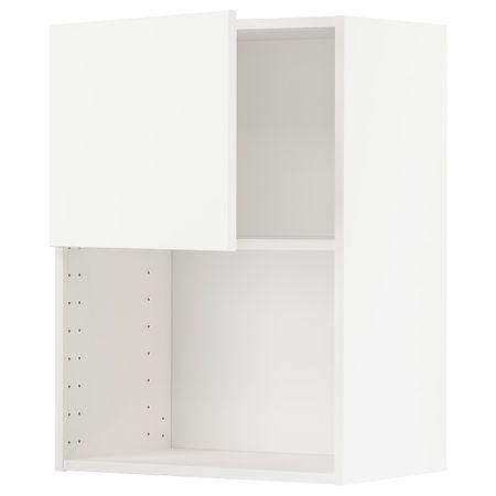 Навесной шкаф для СВЧ-печи, белый/Веддинге белый 60x80 см IKEA METOD МЕТОД 594.444.96