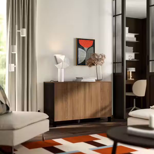 BESTÅ Комбинация для хранения с дверцами - фото 2