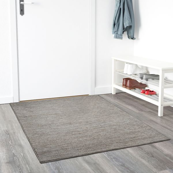 Ковер, короткий ворс, меланж/серый 80x125 см IKEA GERLEV ГЕРЛЕВ 504.897.81 - фото 2