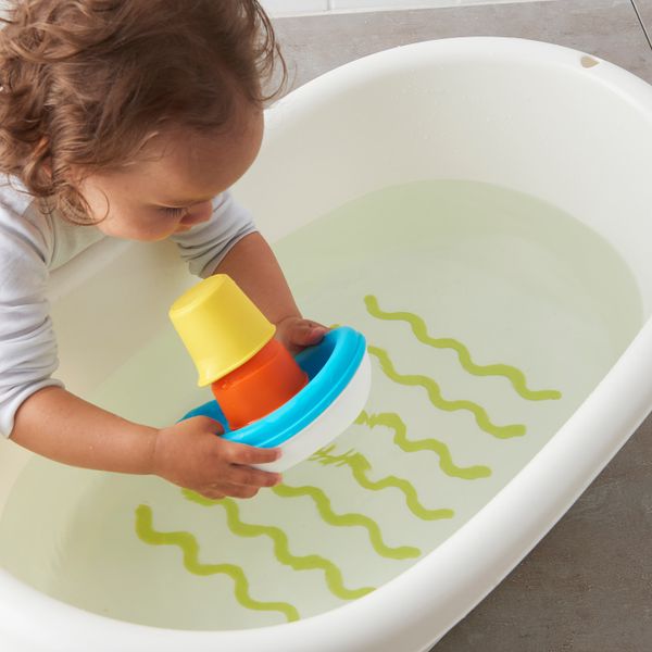 Игрушечный набор для ванны, 3 предм., лодка IKEA СМОКРИП 503.657.90 - фото 2