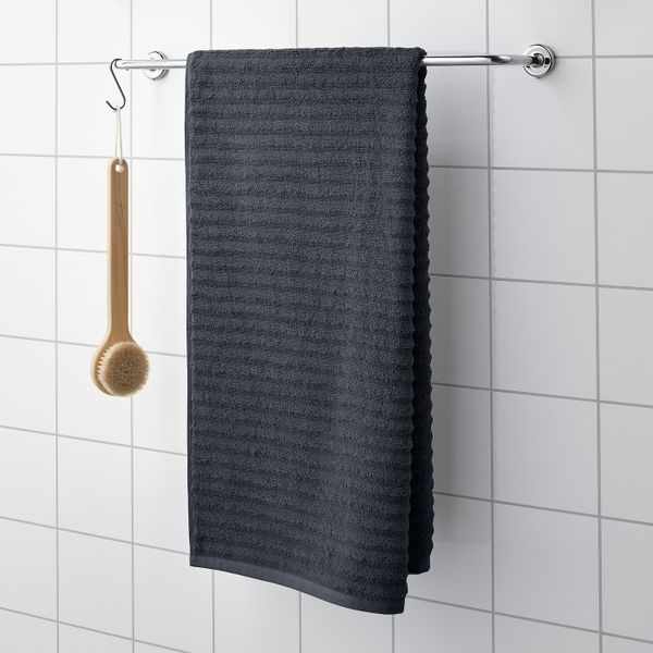 Банное полотенце, темно-серый 70x140 см IKEA FLODALEN ФЛОДАРЕН 404.686.99 - схема-чертеж с размерами
