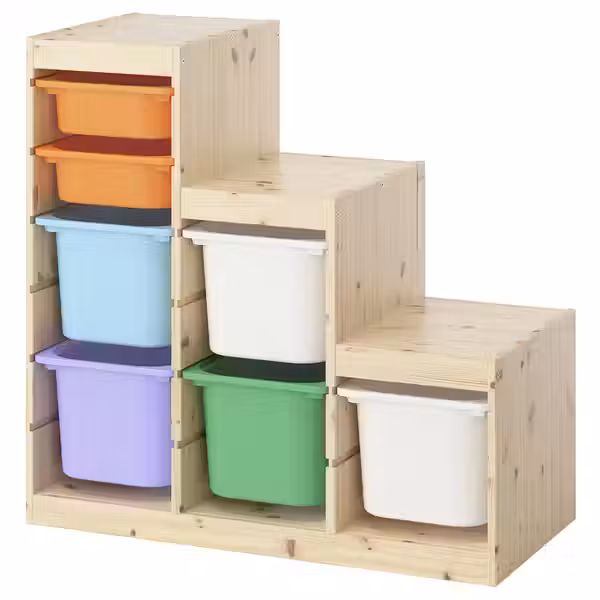 TROFAST Комбинация д/хранения+контейнеры - фото 1