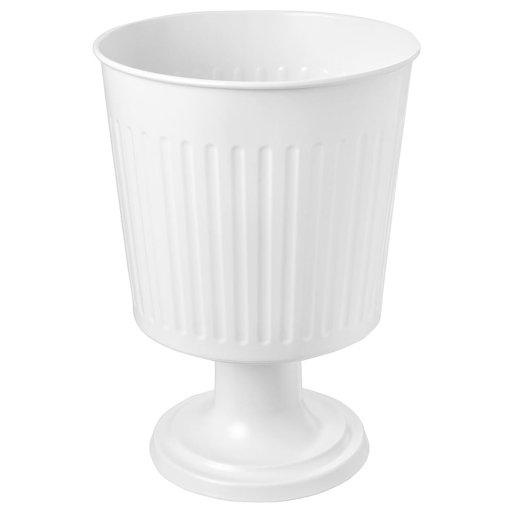 Вазон, для дома, улицы белый 24 см IKEA ЦИТРОНМЕЛИСС 304.645.12 - фото 1