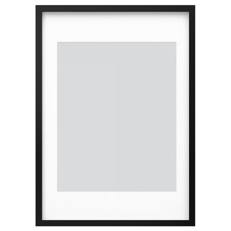 RÖDALM Рама - чёрный 50x70 см
