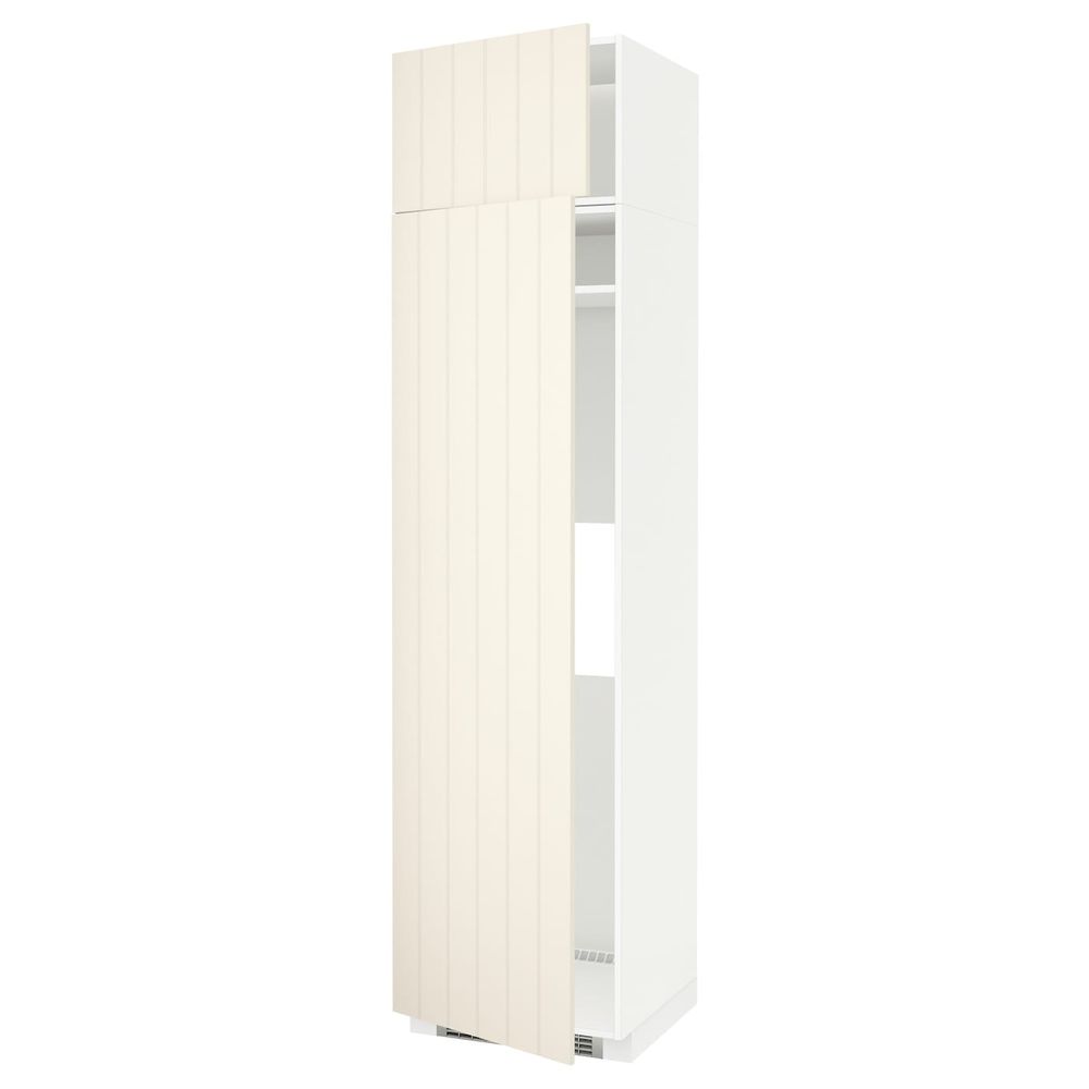 Высокий шкаф для холодильника или морозильник IKEA METOD МЕТОД 992.265.14 - схема-чертеж с размерами
