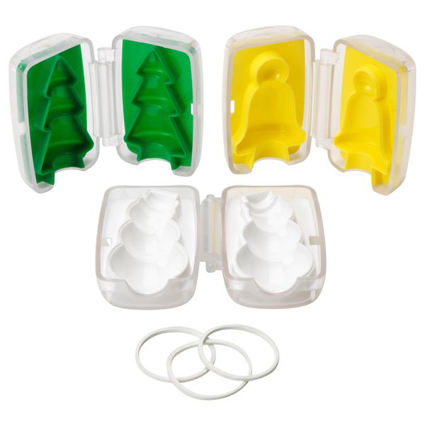 Формочка для шоколада/марципана ВИНТЕР 2015, различные модели - схема-чертеж с размерами