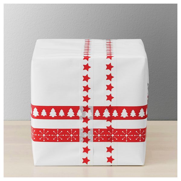 Скотч ВИНТЕР 2016, красный, белый - схема-чертеж с размерами