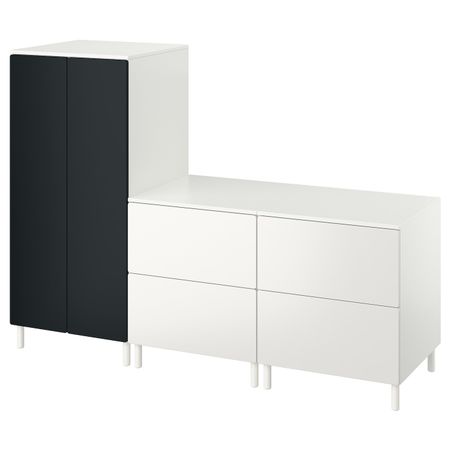 Гардероб IKEA SMÅSTAD СМОСТАД / OPPHUS ОПХУС 294.857.18