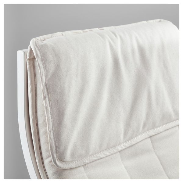 Кресло ПОЭНГ, белый, Ранста неокрашенный - фото 4