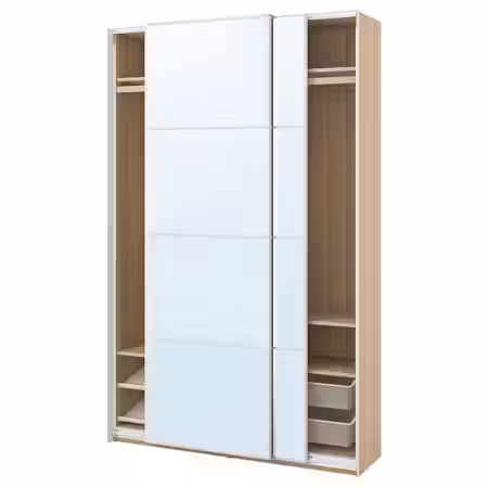 PAX / AULI Гардероб с раздвижными дверьми