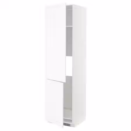 METOD Высокий шкаф д/холод/мороз/2дверцы