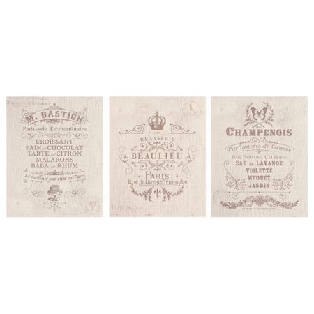 Набор постеров, 3 штуки ТРИЛЛИНГ, Старинные документы (40x50 см)