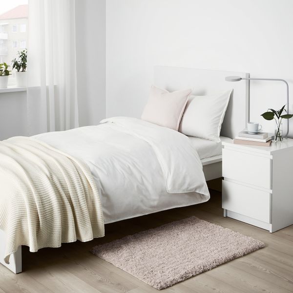 Ковер, длинный ворс, бежевый 60x90 см IKEA LINDKNUD ЛИНДКНУД 504.299.47 - фото 2