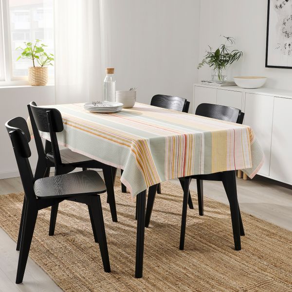 Ткань, розовый разноцветный/в полоску 150 см IKEA SOLMOTT СОЛМОТТ 605.134.55 - схема-чертеж с размерами