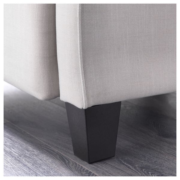 Раскладное кресло МУРЭН, Нордвалла бежевый - схема-чертеж с размерами