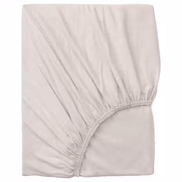 VÅRVIAL Простыня натяжная - бежевый 140x200 см - фото 1