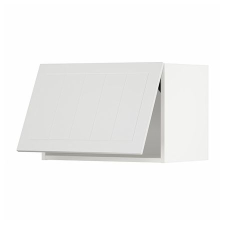 Горизонтальный навесной шкаф, белый/Стенсунд белый 60x40 см IKEA METOD МЕТОД 294.097.91