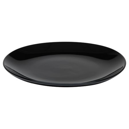 Тарелка десертная ФЭРГРИК, черный, фаянс (21 см)