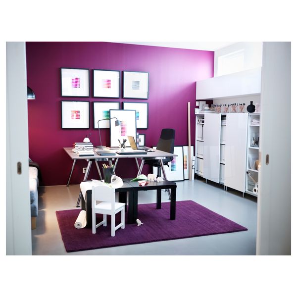 Рама РИББА, черный - схема-чертеж с размерами