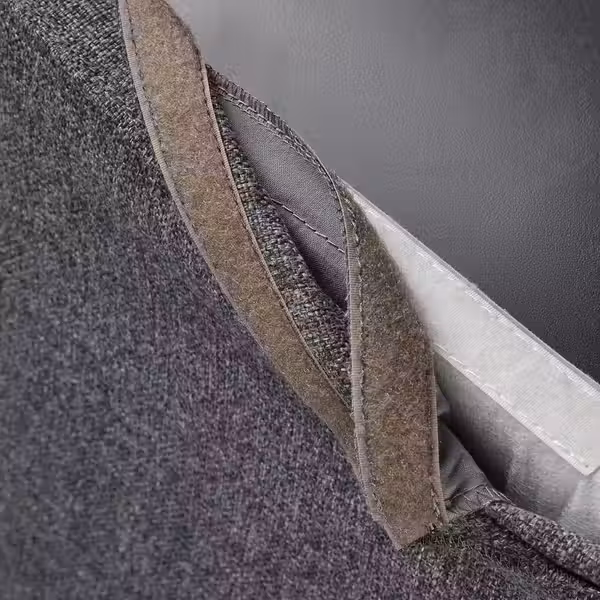 BERGMUND Чехол на стул - Gunnared классический серый - схема-чертеж с размерами