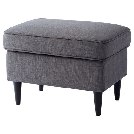 Табурет для ног, Шифтебу темно-серый IKEA STRANDMON СТРАНДМОН 604.198.82