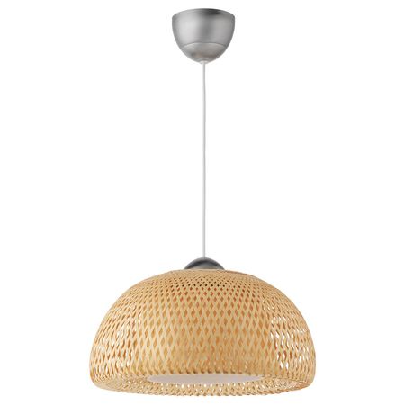 Подвесной светильник, бамбук IKEA БОЙА 303.607.36