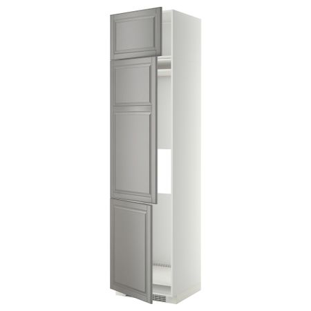 Высокий шкаф для холодильник, морозилки, 3 дверцы IKEA METOD МЕТОД 394.689.78