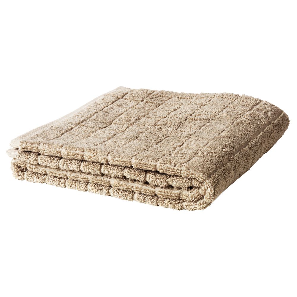 Полотенце ОФЬЕРДЕН, темно-бежевый (50x100 см) - фото 1
