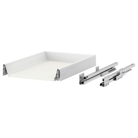 Ящик, низкий, белый 40x60 см IKEA MAXIMERA МАКСИМЕРА 403.680.96