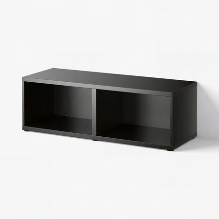 BESTÅ Каркас - черно-коричневый 120x40x38 см
