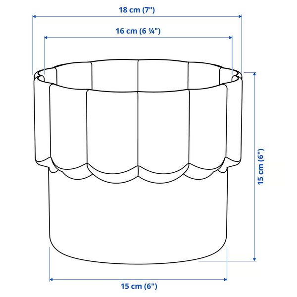 IKEA, дополнительный ракурс - схема-чертеж с размерами